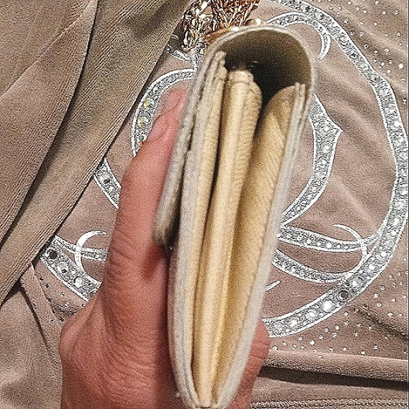 ▶ ®Louis Vuitton Damier Azur Sarah Continental Wallet WOC Pre-owned - Picture 7 of 16